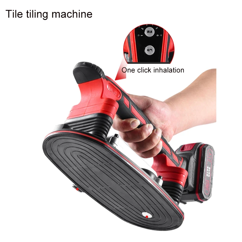 Tiling Machine High Loading Capacity Wall Floor Tiles Laying Vibrating Tool Utility Tools with Enlarged Suction Cup