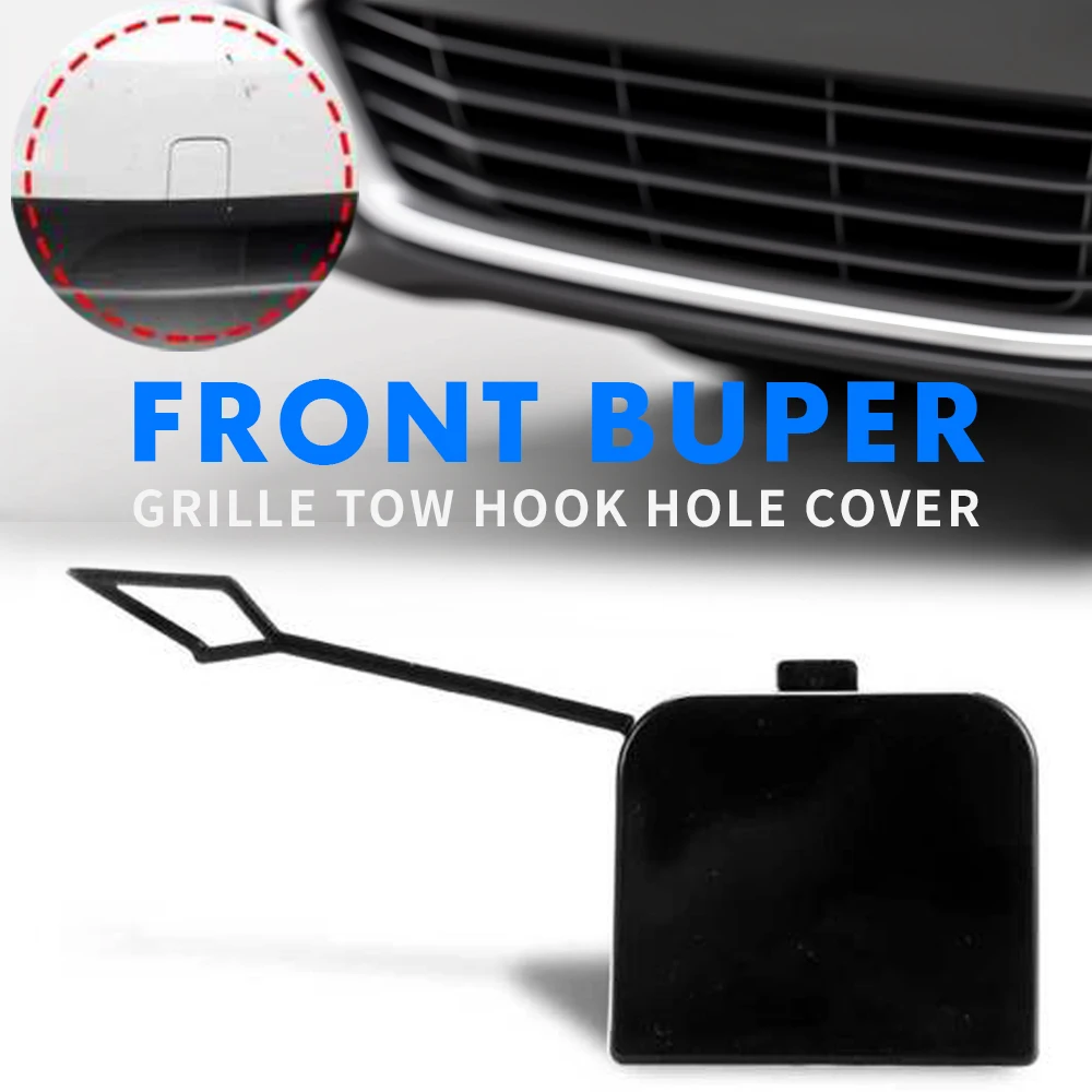 

Front Bumper Tow Hook Cover Eye Cap For VW Volkswagen Jetta 2015 2016 2017 2018