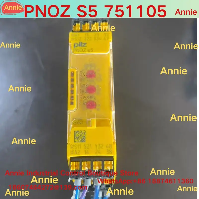 Second-hand test OK   PNOZ S5 751105 Safety Relay