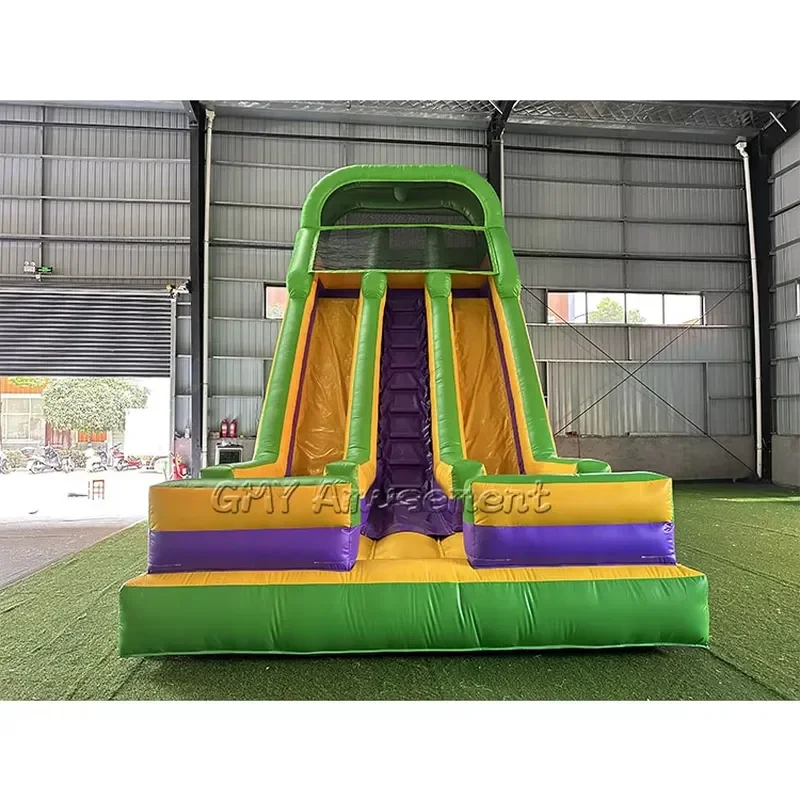 Commercial Grade Pvc Blue Inflatable Slide for Children