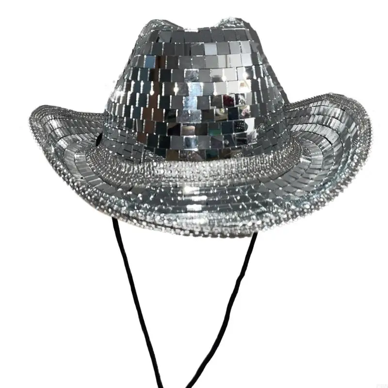 

P88B Party Ball Cowboy Hat Multipurpose Decoration Present Supplies Accessory