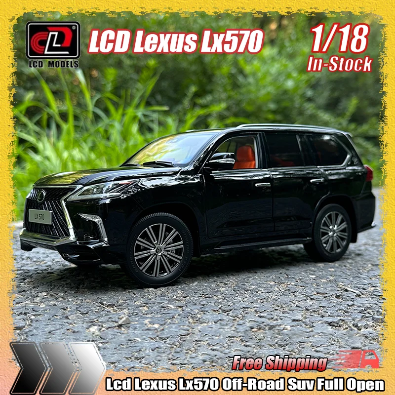 

ЖК-дисплей 1:18 Lexus Lx570, внедорожный внедорожник, полностью открытая имитация сплава, гоночная модель Microdie-Cast, изготовленная на заказ, детская коллекция игрушек, подарок