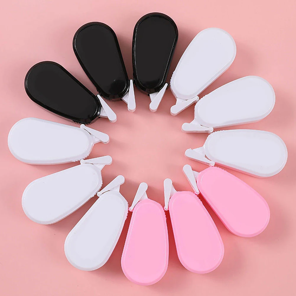 

6 Pcs Correction Tape for Paper Bulk Small Proofreading White Tapes Plastic School Stationery Supplies Drawing