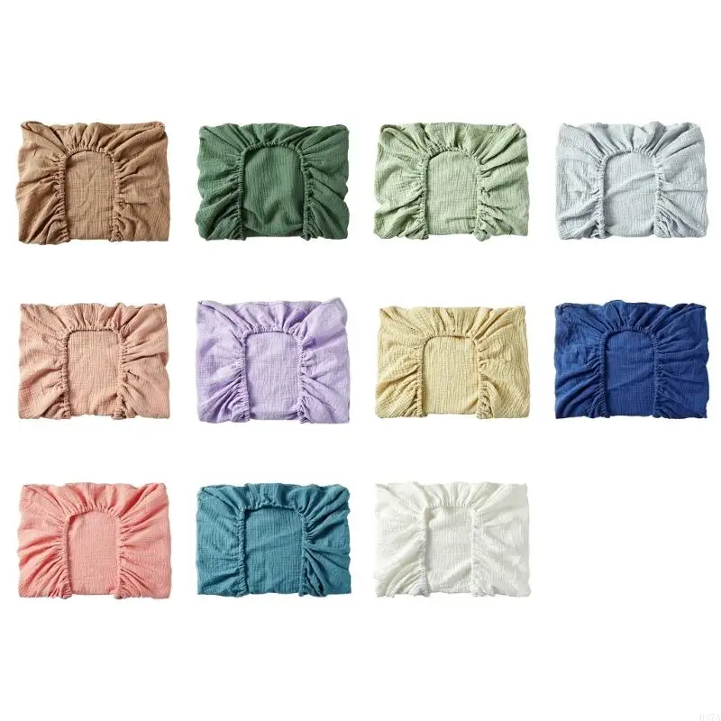 H37A Changing Pad Cover Cotton Changing Pad Sheets Diaper Change Table Sheets 32x16in