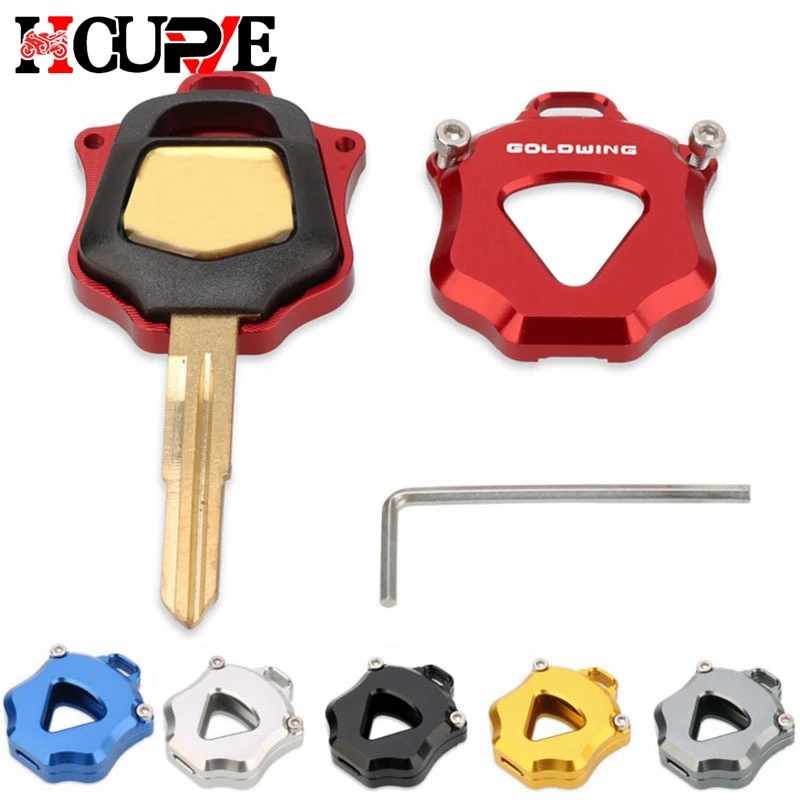 Motorrad CNC Schlüssel abdeckung Fall Shell Schlüssel Schutz Schlüssel bund Schlüssel etui fit für Goldwing gl1800