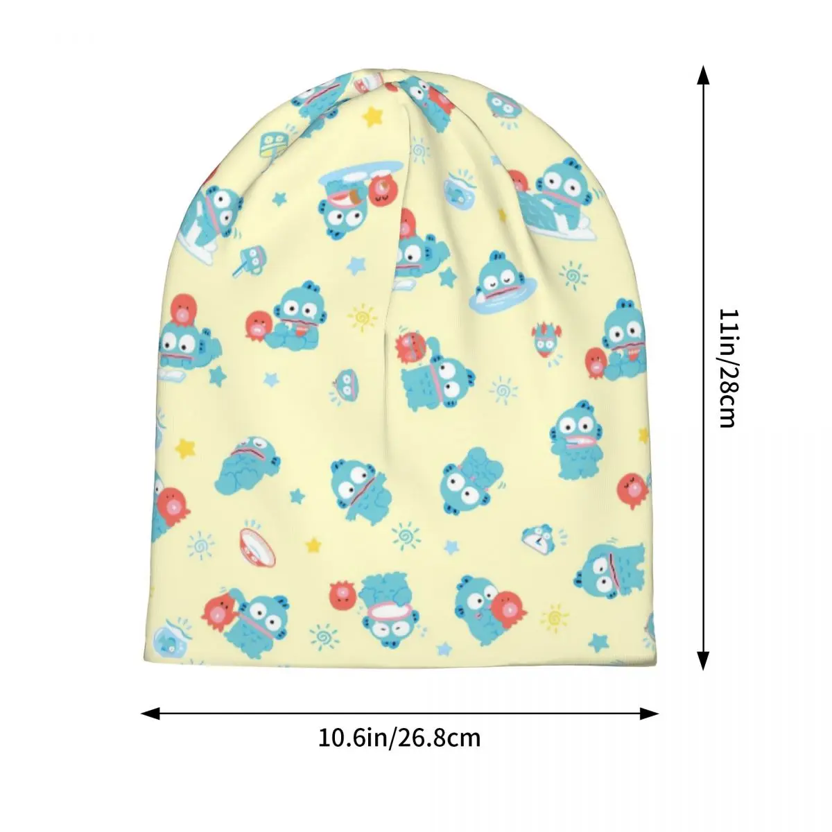 หมวกบีนนี่ลายฮังโยดอน สำหรับฤดูใบไม้ร่วง ฤดูหนาว ใส่กลางแจ้ง ลายการ์ตูนน่ารัก สำหรับผู้ชาย ผู้หญิง ฤดูใบไม้ผลิ หมวกกันหนาว ยืดหยุ่น