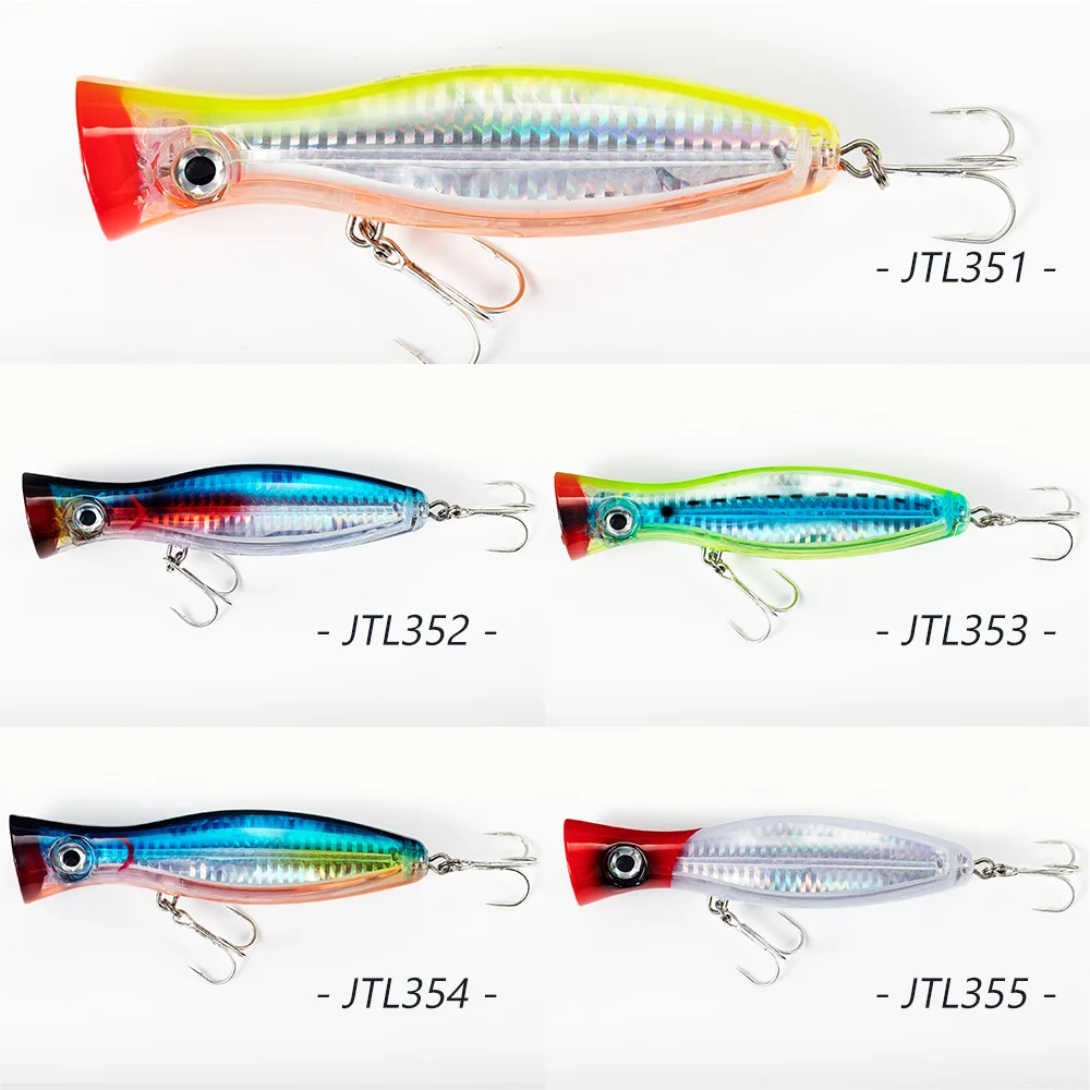 120mm 43g Big game Popper Fishing Lures Artificial Hard Bait for GT Fishing Lure JT9304