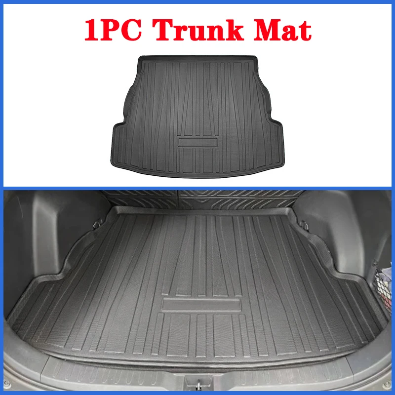 Tapis de rangement pour passagers compatible avec Toyota RAV4 2022, 2021, 2020, 2019 (tapis de rangement passager