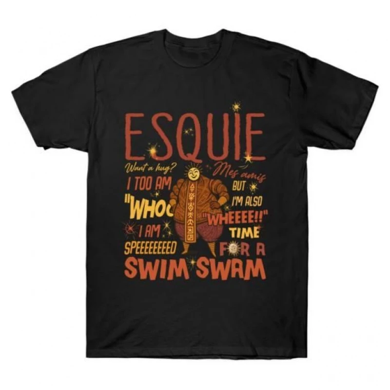 Esquie Clair Obscur Expedition 33 Gift Clothes for RPG gamer 100% cotton printed tee Short Sleeve Graphic T-Shirt All size tops