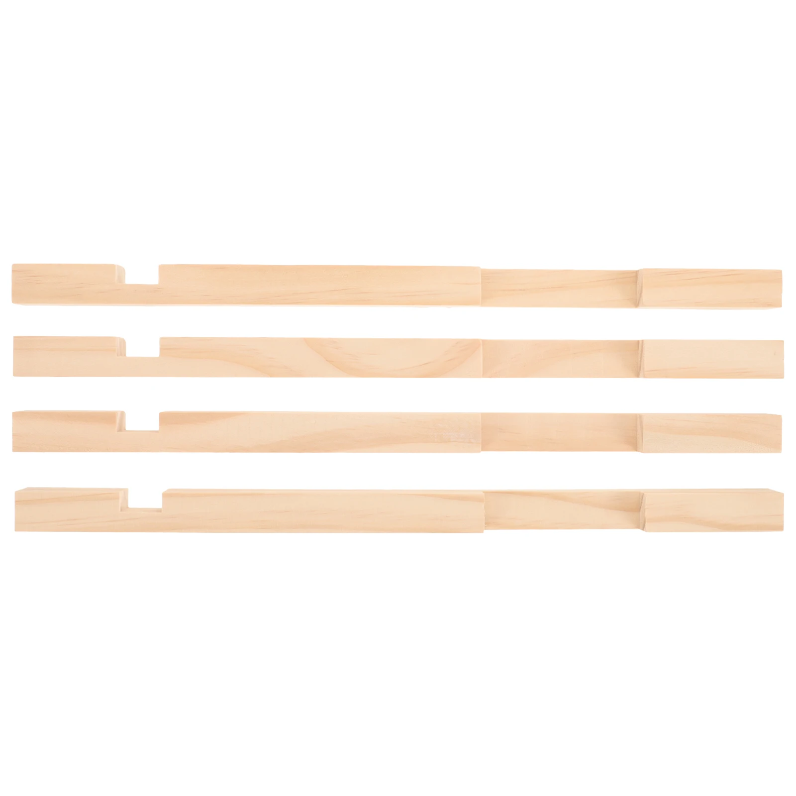 

4 Pcs Beehive Entrance Protector Tools Accessories Vent Reducer Keeping Supplies Beekeeping Wooden for Beekeepers