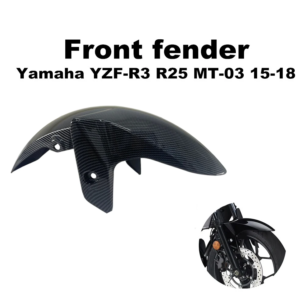 

Motorcycle Accessories Front Fender For Yamaha YZF-R25 R3 2015 2016 2017 2018 Motorcycle Accessories