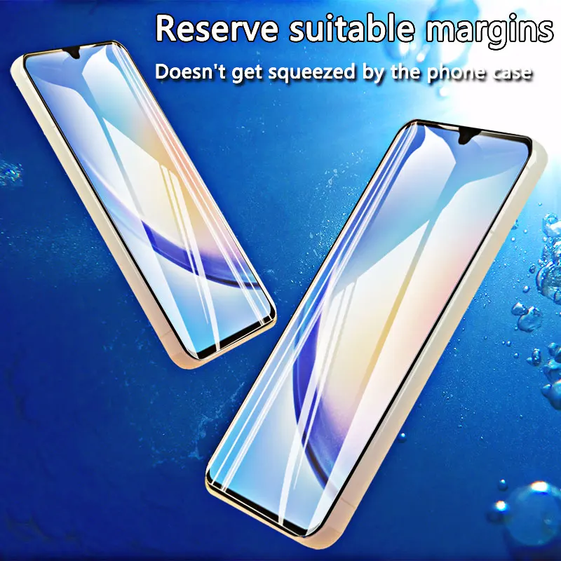 1-4 szt. Ochraniacz ekranu do Galaxy A34 5G Samsung szkło hartowane kryształ 9H wysokie aluminiowe etui odporne na zarysowania przyjazny odcisk palca