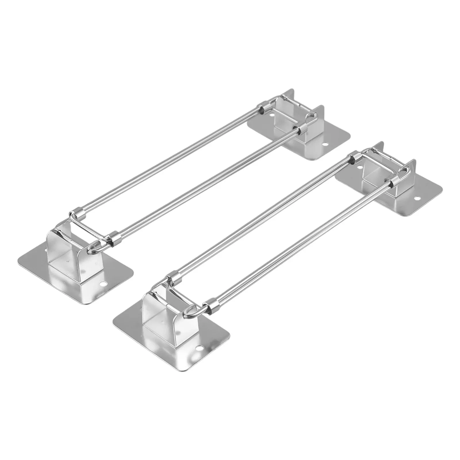 Long-Lasting Storage Solution Adjustable Fridge Bars Organize Refrigerator Bars Easy Installation Corrosion-Resistant