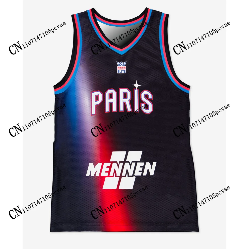 France New Arrivals for 2026-27 Paris Fan Design Jersey Basketball 3D-Printed T-Shirt Men's Gift Adults Kids Casual Sports KIT