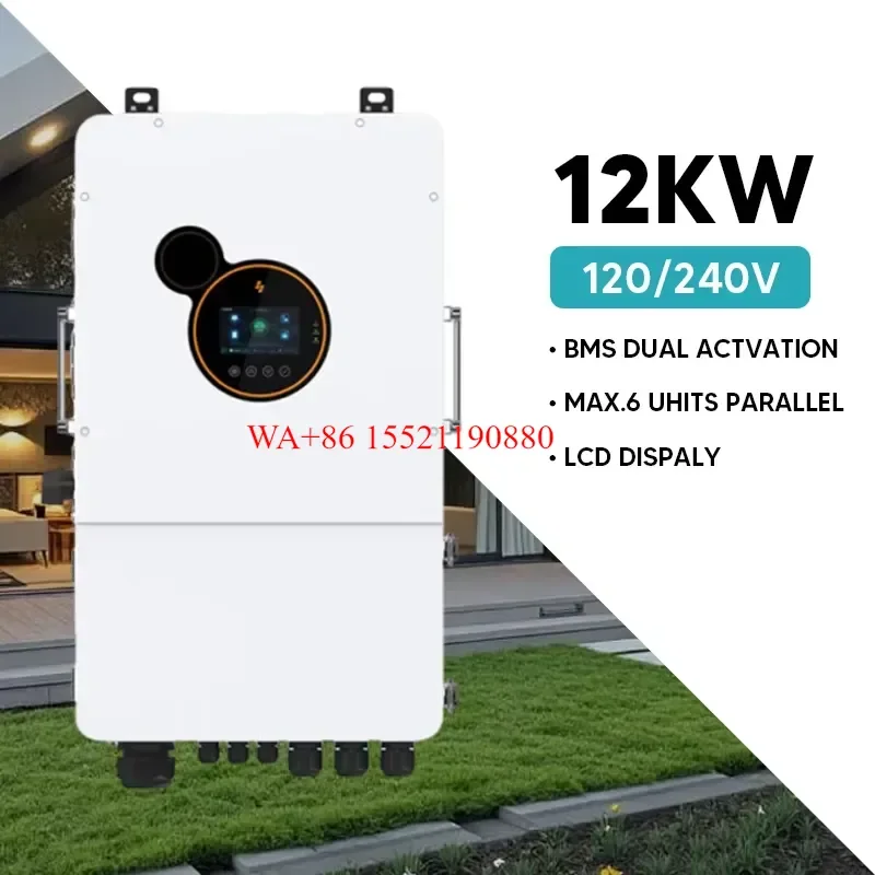 WMWMNU for US Model 8KW 10KW 12KW Solar Inverter Hybrid Solar Inverters Wind and Solar System with MPPT  Inverter