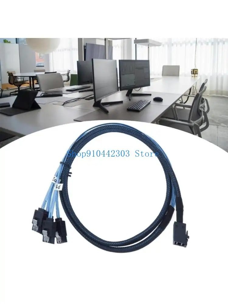 652F SFF8643 to 7 Pin Power Adapter Cable Data Transmission Cable for PC Servers