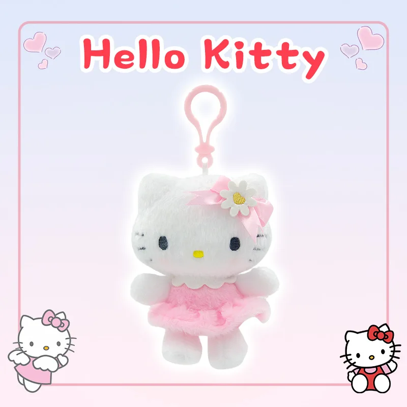 Kawaii Hello Kitty knuffel sleutelhanger rugzak hanger cartoon schattig student cadeau