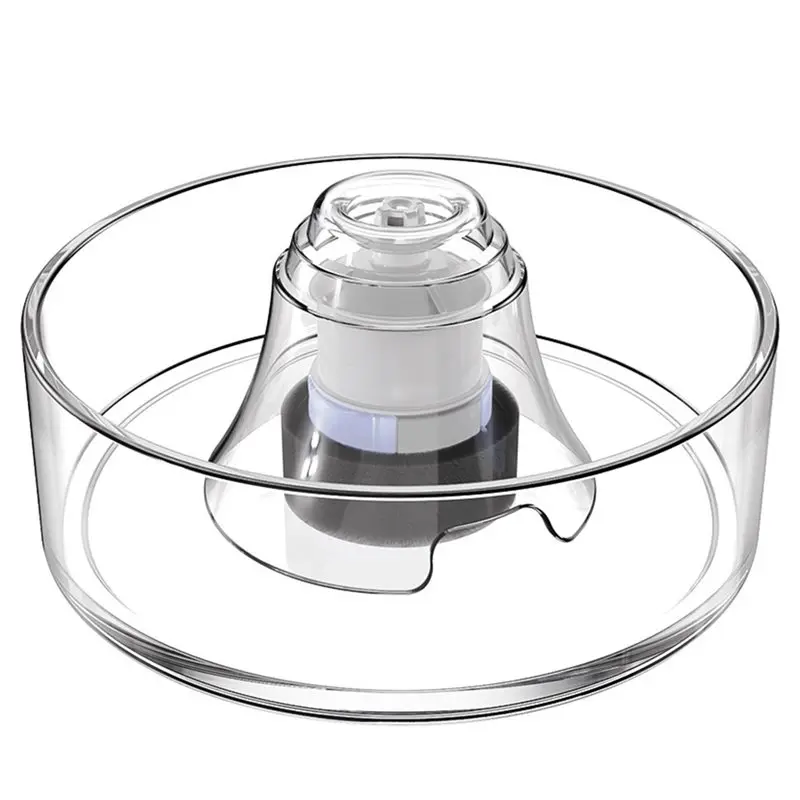 A02F-Ultra Quiet Pump Glass Cat For Water Fountain 2.7L USB Interface Model For Water