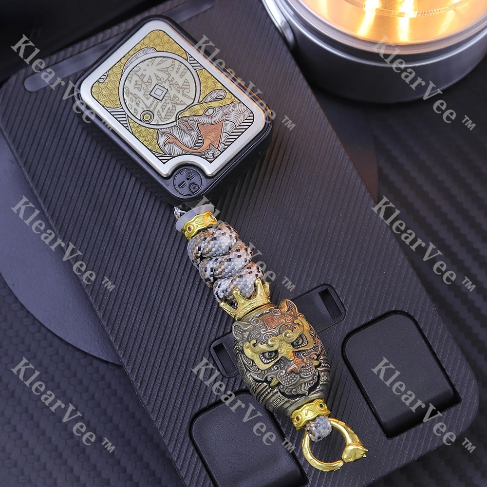 

BPMODS плетеные подвески из паракорда ручной работы EDC, брелок, веревочные пряжки, уличные гаджеты, нож, бусины, аксессуары для рюкзака для кемпинга