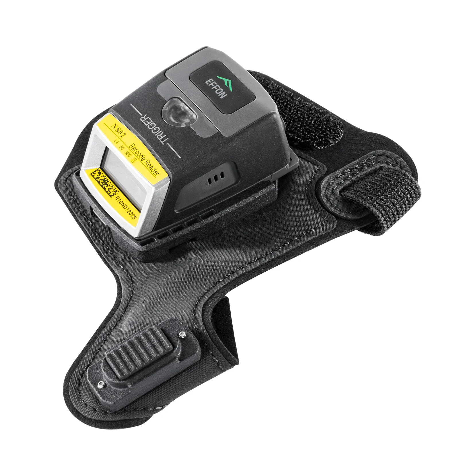 Glove 1D 2D QR Barcode Scanner Portable Ring Wearable Wireless Finger Mini Bar Code Reader Scanner with charger