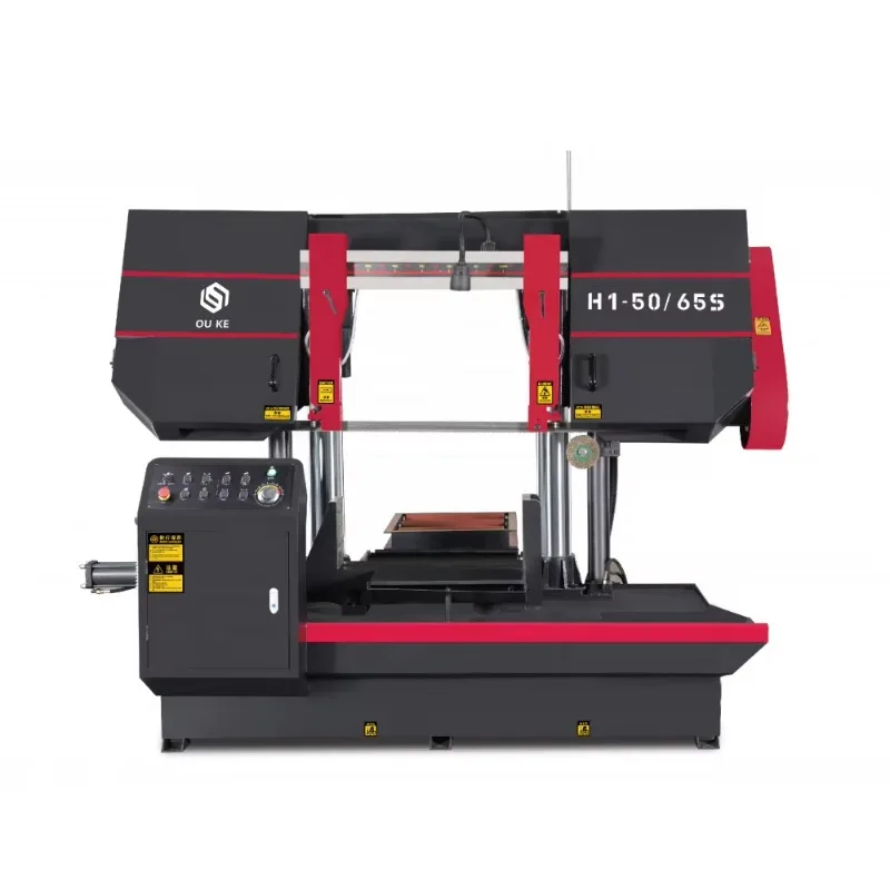 H-35N New Condition Automatic Vertical Metal Band Saw Machine Includes Key Mechanical Motor Pump Gear Engine Bearing PLC Core