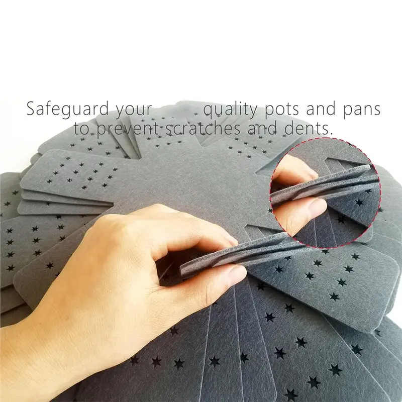 【COMELY】Cookware Protector Set(12-Piece), Featuring Coasters, Placemats, Casserole Dish Protectors, And Cookware Dividers