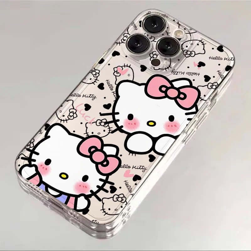 حافظة ناعمة شفافة لهاتف Honor X8b X9a Y9 Prime 2019 90 Lite X7b X9b Sanrios Hello Kitty