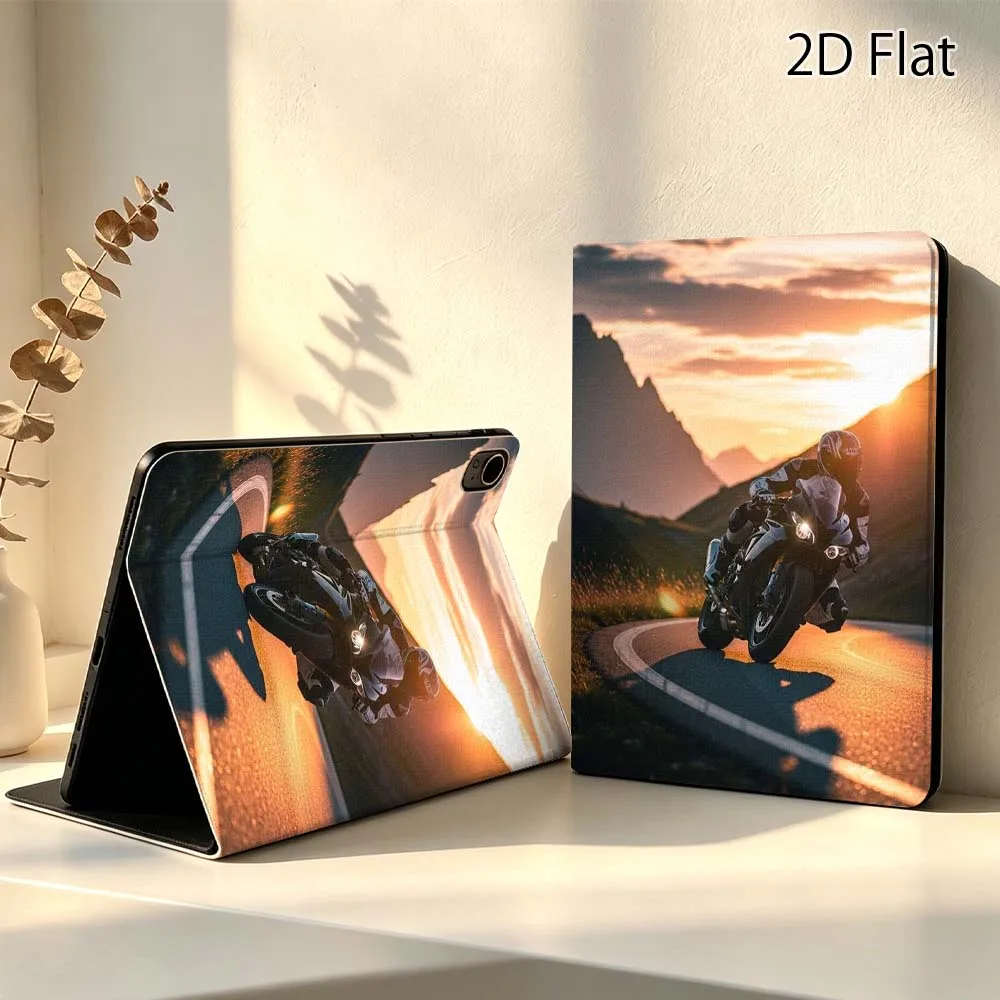 Speeding Motorcycle Racer Popular For Huawei MediaPad MatePad Pro Air 10.8 T5 T10S M3 M6 M5 C5e SE 11 11.5 Inch Tablet Case