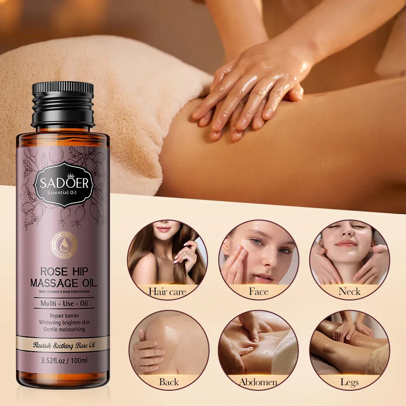 100ML Almond Oil Body Argan Olive Essential Massage Serum Pure Nail Hair Moisturizing Dry Nourish Beauty Health Avocado Heheba