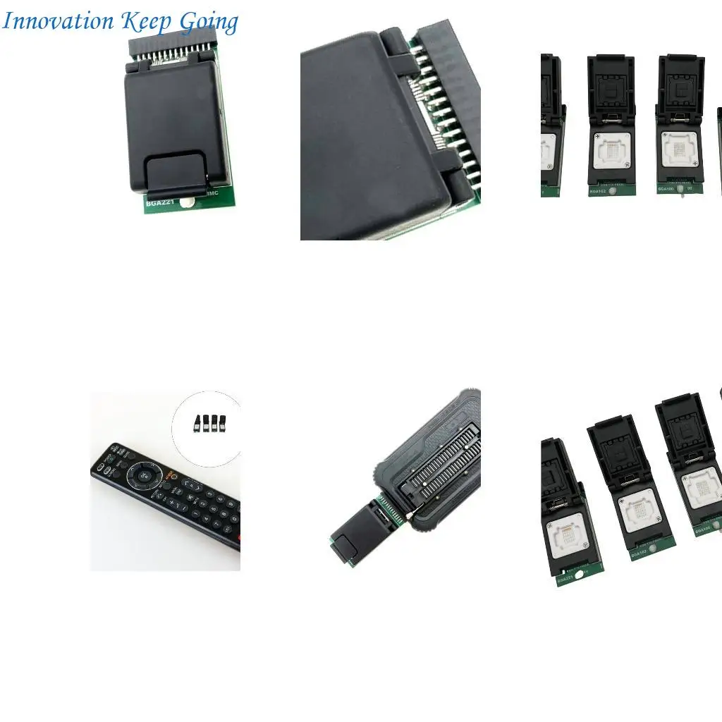 E65C Multiple Compatibility EMMC Chip Adapters Supports 5 BGA Types For Device Repair
