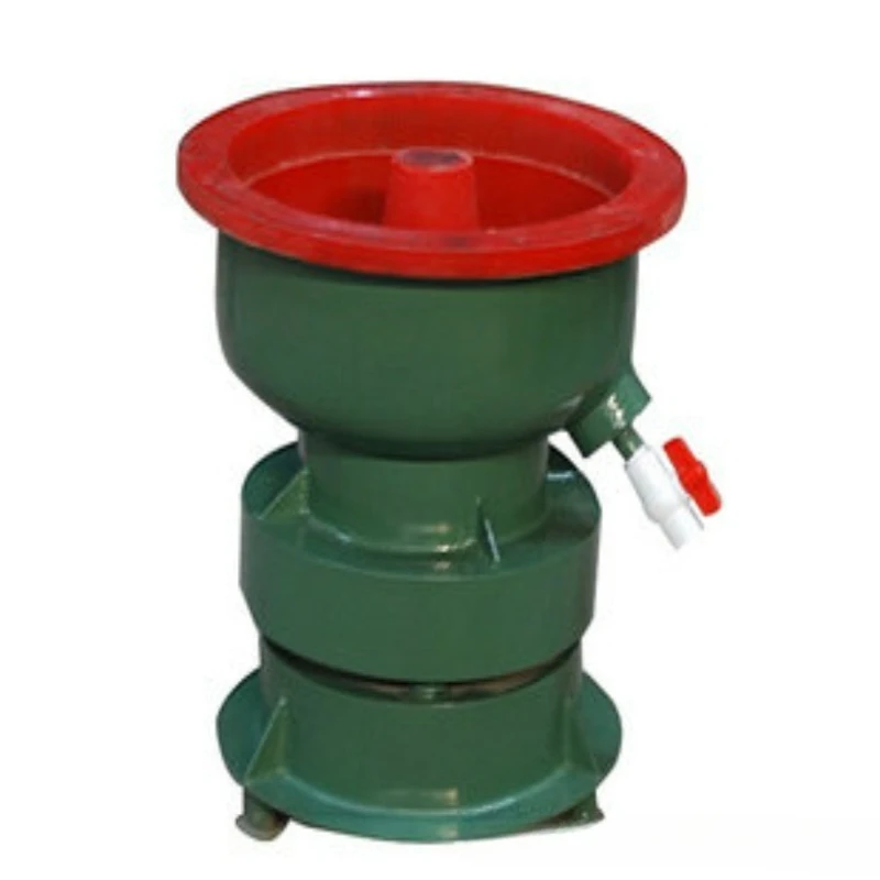 Vibration polishing and grinding straight discharge vibration polishing machine