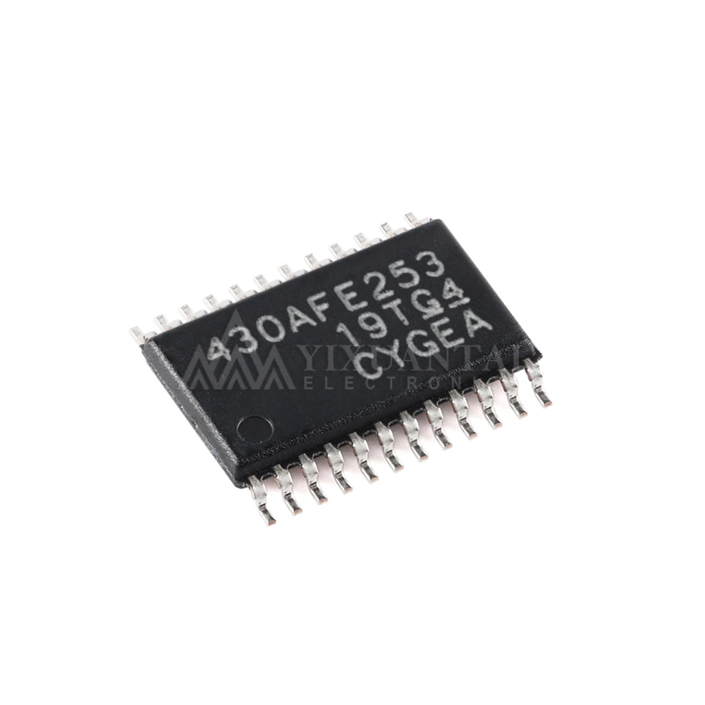 ‌5pcs/Lot Original MSP430AFE253IPWR 16Bit MCU 16KB Flash 512B RAM 24TSSOP 3x24Bit ADC Low-Power Industrial IC Chip 430AFE253