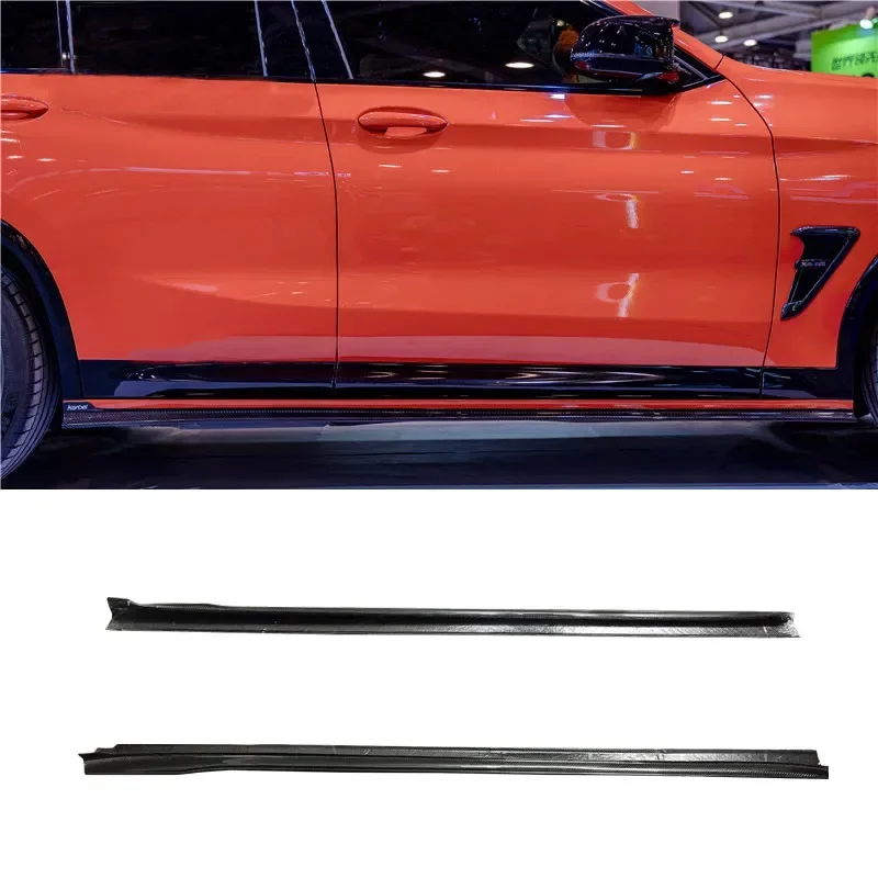 

Carbon Fiber Side Skirts Side Lower Retrofit accessories Body Kit For BMW F97 X3M F98 X4M