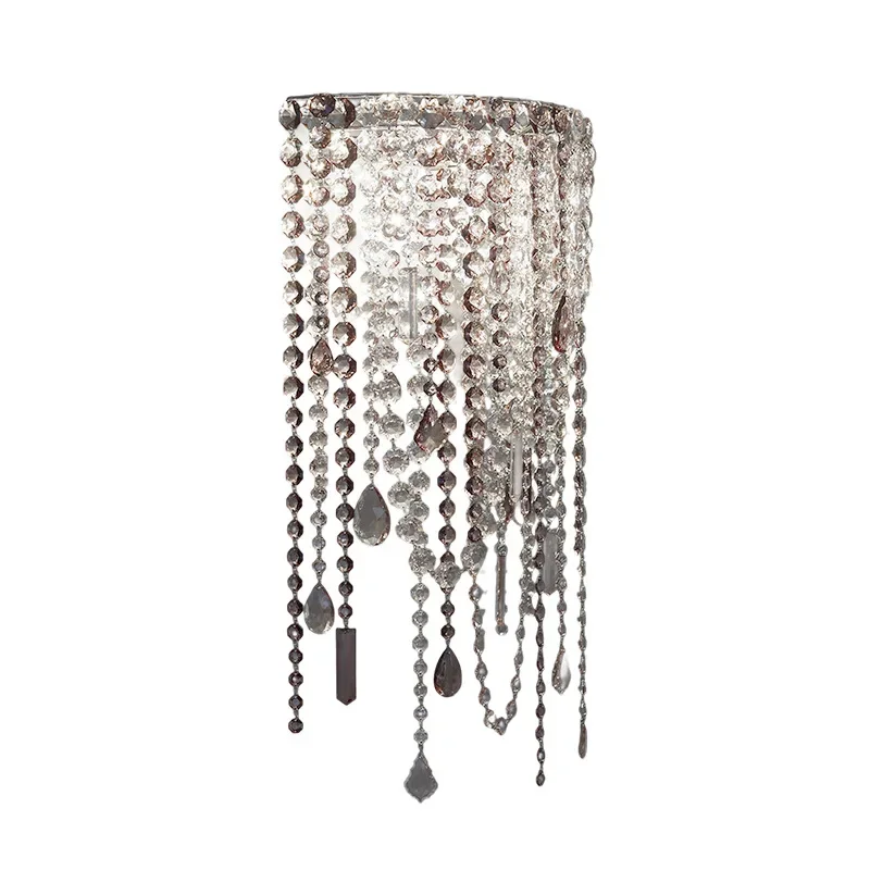 

Luxury crystal wall lamp master bedroom bedside living room sofa