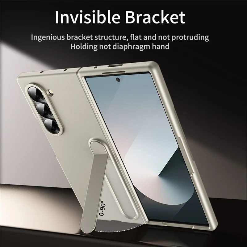 

case for Samsung Z FOLD 7 6 5 4 3 Bracket Protective Cover Shock Proof Anti-Fingerprint tough case full coverage WIth Kickstand