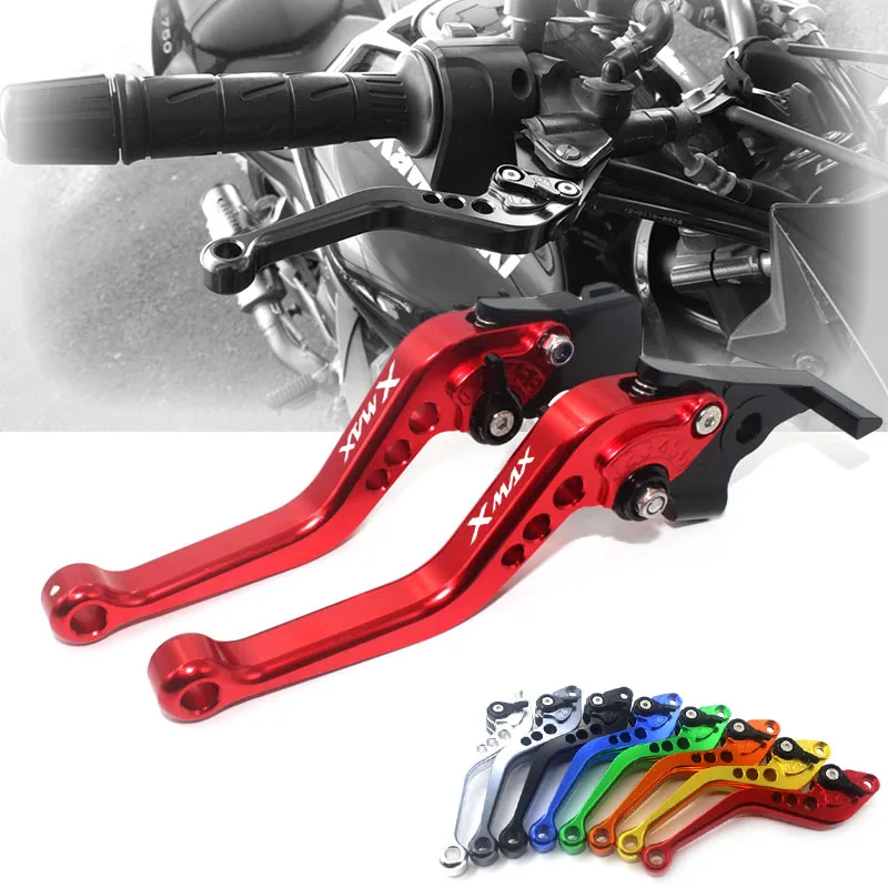 لياماها XMAX 250 300 400 X-MAX 250 X-MAX 125 X-MAX 400 XMAX250 2018-2022 دراجة نارية الملحقات قصيرة دواسة فرامل العتلات