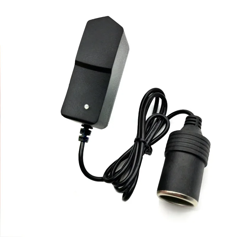 Car Cigarette Lighter Car Power Adapter Source 12V 1A Charger Power Supply AC DC Inverter 12V 220V Converter EU US AU Plug