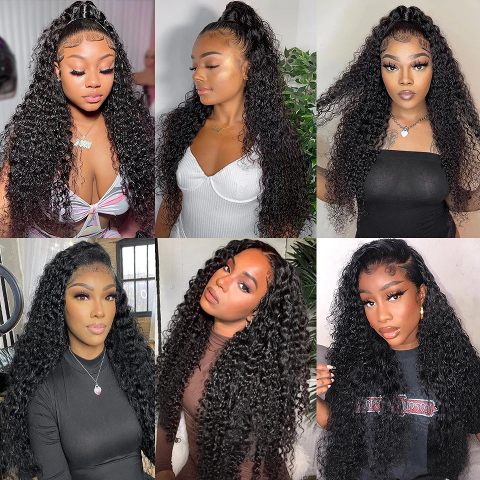 Deep Wave Frontal Wig 13x6 Hd Lace Frontal Wig Brazilian Human Hair Wigs Sale Glueless Wig Human Hair Ready to Wear Deep Curly