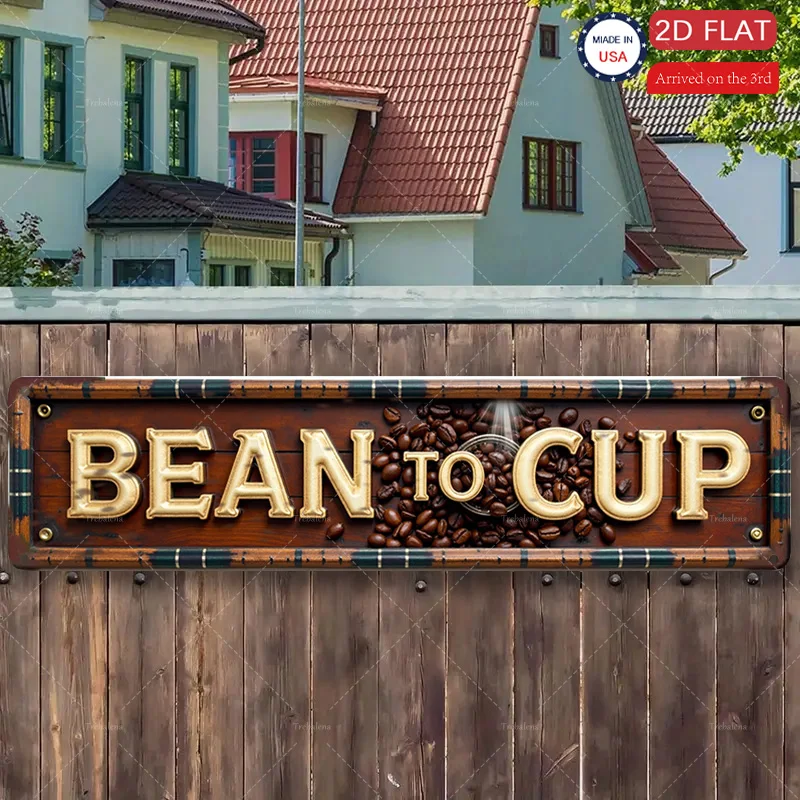 1pc Metal Sign, 4x16inch 