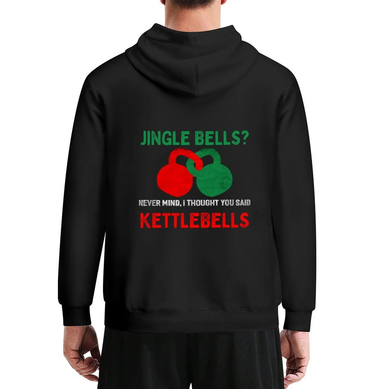Christmas Kettlebells Hoodie anime clothing men clothes autumn new products autumn clothes new in hoodies & sweatshirts