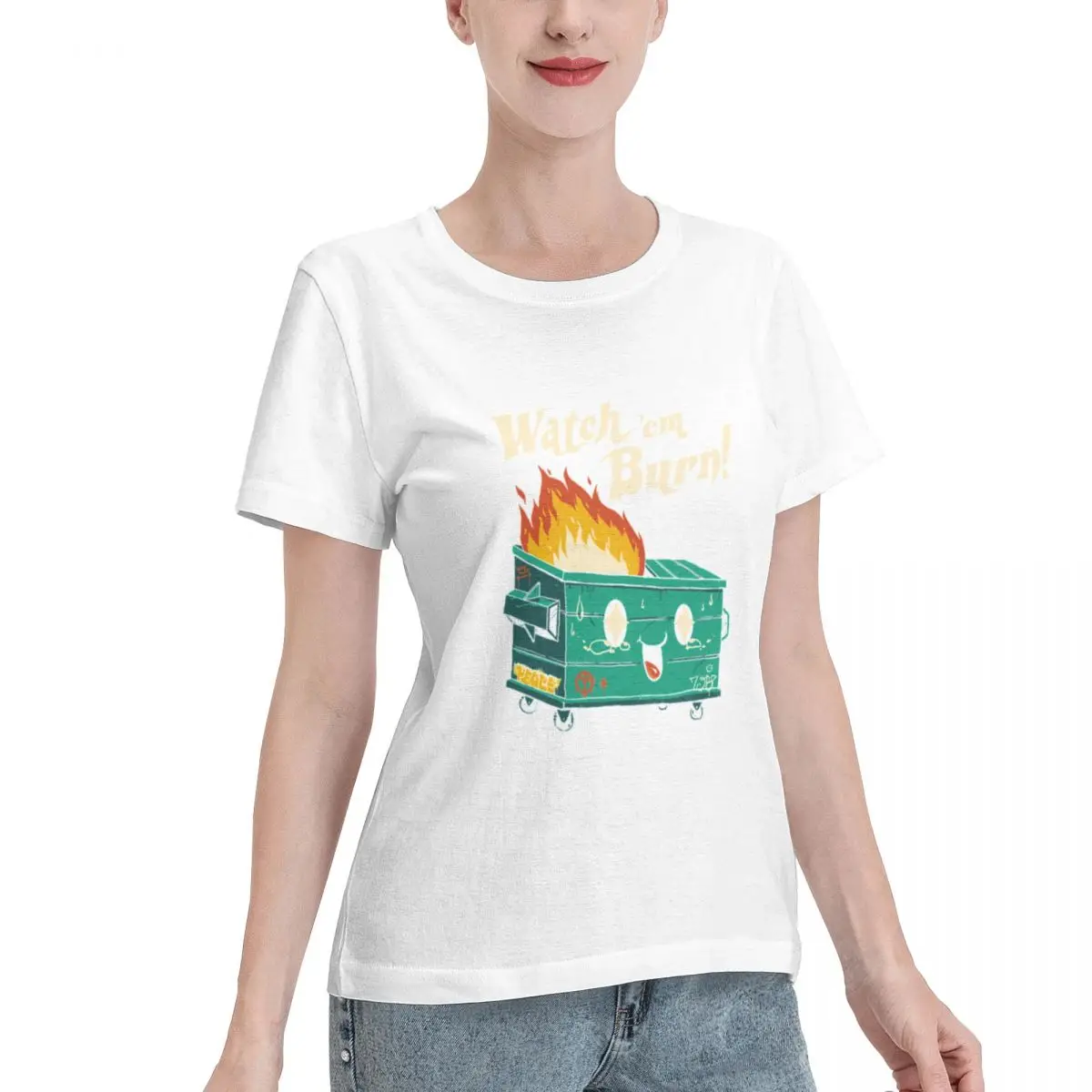 Trending Now Watch Em Burn! Women's T-shirt Modern Women T-Shirt