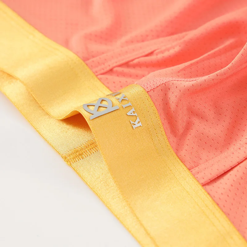 Compression Sports Boxer Briefs Ice Silk ‌Seamless Long Leg Underwear‌ ‌boxers Athletic ‌Anti-chafing Gym Shorts Separate Pouch