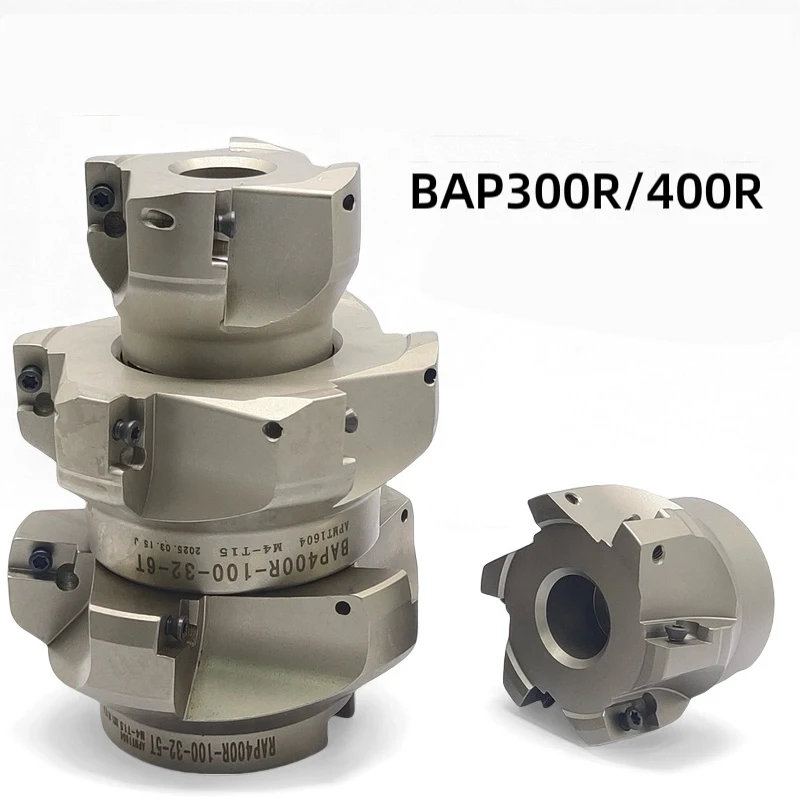 

BAP300R BAP400R 50 63 80 100 Фреза с ЧПУ под прямым углом 90 градусов Дисковый станок Фреза APMT1135 APMT1604