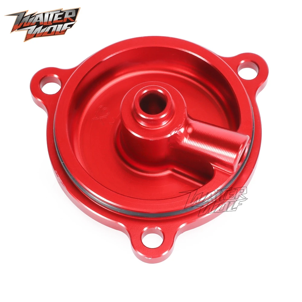XR650L Engine Oil Filter Cover For Honda XR600R XR 650L SLR650 FMX650 Funmoto 650 NX500 Dominator 500 650 NX650 NX FMX 600 650