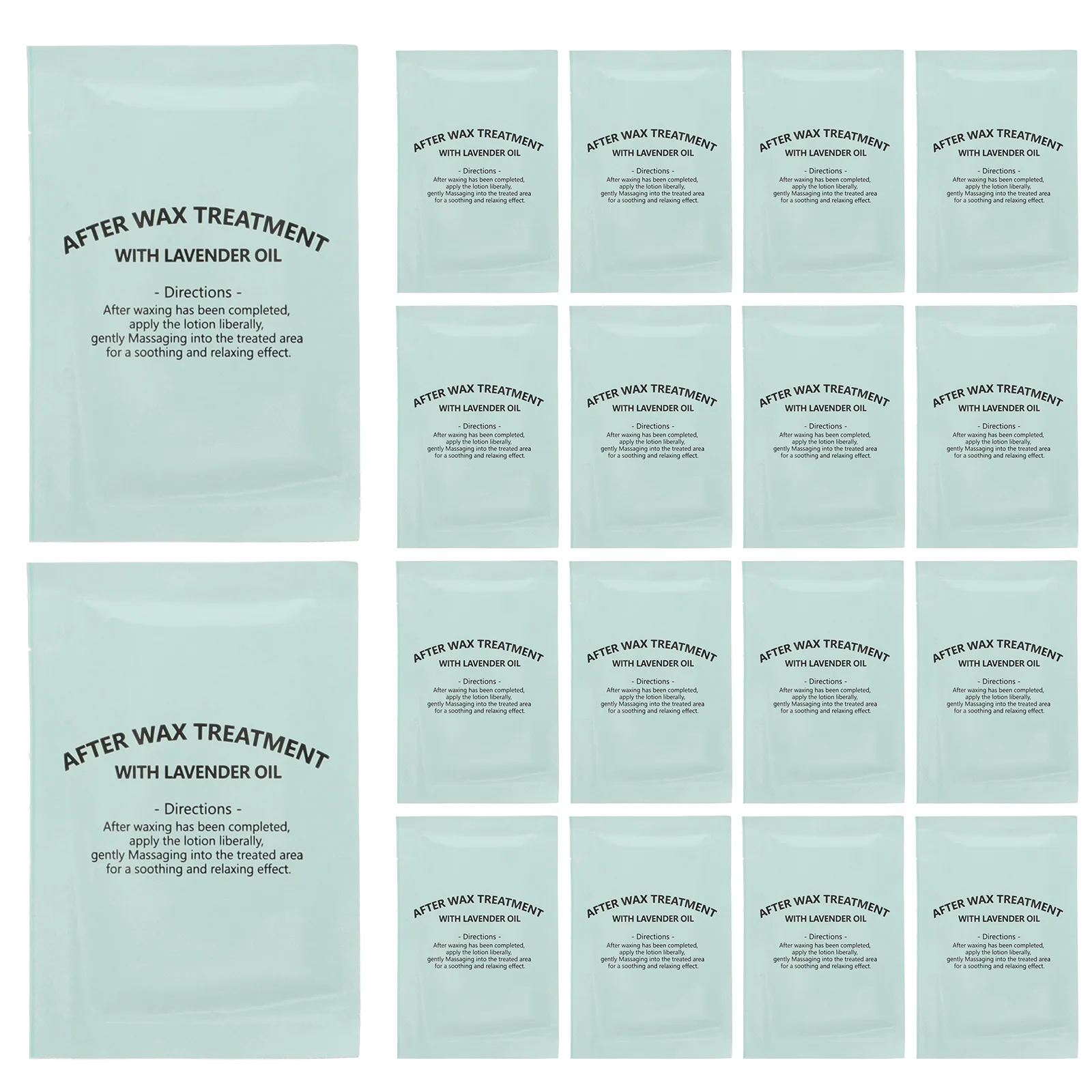 

20pcs Cleaning Post Treatment Wax Remover Gentle Waxing Cleaning Pad Skin Care Wax Removal Pads Hair Removal Cream