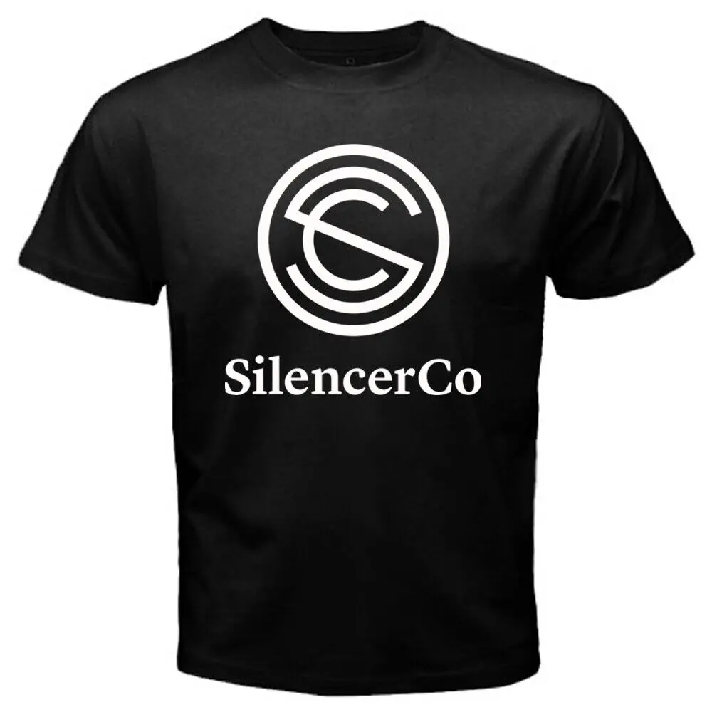 SilencerCo Silencer Co Men's Black T Shirt Size S to 5XL