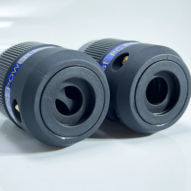 Serost SE-PC 24K مطلية بالذهب النحاس الولايات المتحدة التيار المتناوب قابس طاقة و C13 موصل للصوت لتقوم بها بنفسك كابل الطاقة الرئيسي