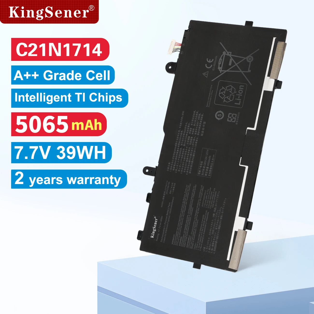 

KingSener C21N1714 Battery for ASUS TP40 TP401CA TP401NA TP401MA TP401NA-3350 TP401N TP401M J401MA J401CA Series 0B200-02740000