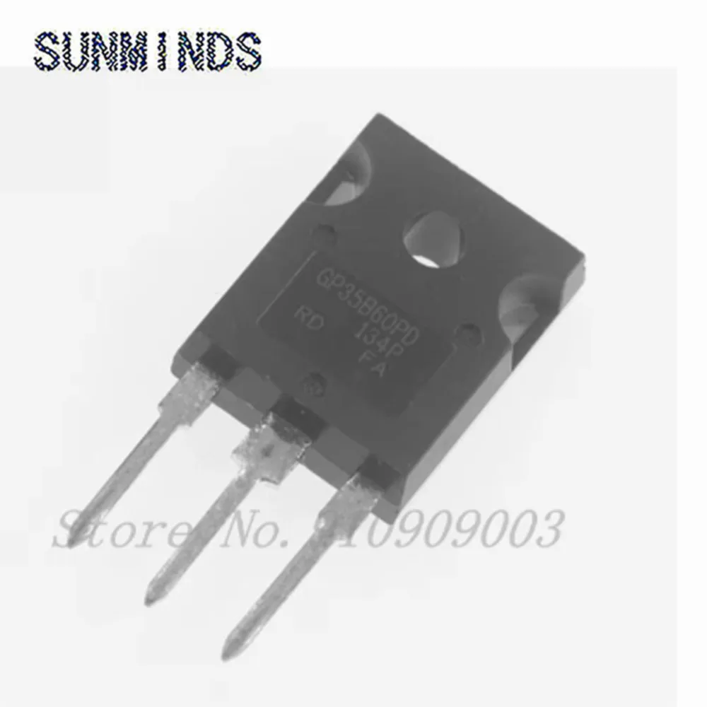 5pcs GP35B60PD TO-247 IRGP35B60PD GP35B60 TO247 60A 600V TO-3P IRGP35B60PDPBF 35B60 IRGP35B60