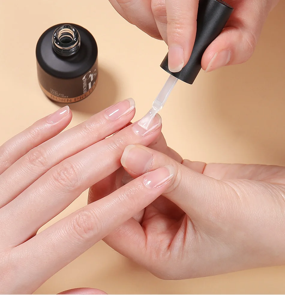 BORN PRETTY 15 ml Super Top Coat für Gel-Nagellack 45 Tage Verstärkungsgel Bulider Base Gel Langlebiger Gel-Lack zum Einweichen – Detail 6